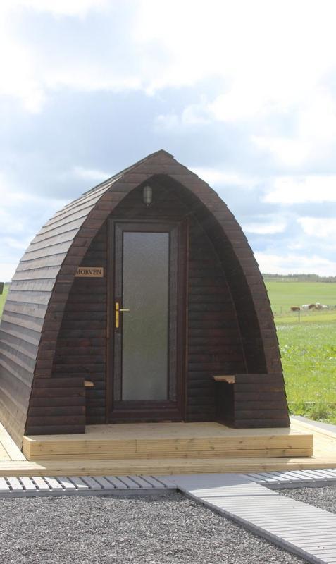 Hillside Camping Pods And Shepherd'S Hut Wick  Exterior foto